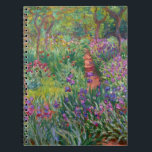 Carnet Le Jardin Iris De Giverny By Claude Monet<br><div class="desc">Le jardin d'Iris à Giverny peint par Claude Monet. Vers 1900. Cette image est du domaine public.</div>