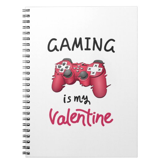 Carnet Le jeu est mon Valentin (Devant)