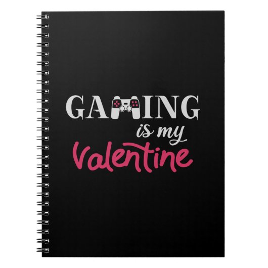 Carnet Le jeu est mon Valentin (Devant)
