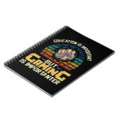 Carnet le jeu est plus important (Côté gauche)