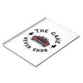 Carnet Le jeu n'est jamais terminé (Côté gauche)