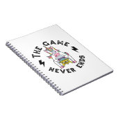 Carnet Le jeu n'est jamais terminé pour les licornes (Côté Droit)