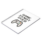 Carnet Le jeu n'est pas terminé (Côté gauche)