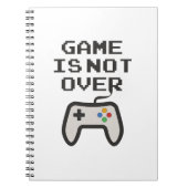 Carnet Le jeu n'est pas terminé (Devant)