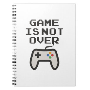 Carnet Le jeu n'est pas terminé
