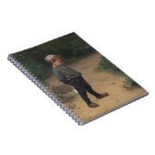 Carnet Le jeune biologiste avec une grenouille (par Paul (Côté Droit)