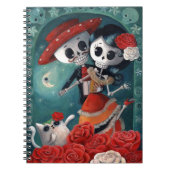 Carnet Le jour des amants squelettiques morts (Devant)