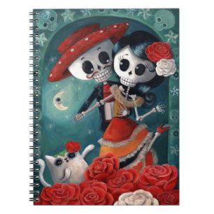 Carnet Le jour des amants squelettiques morts