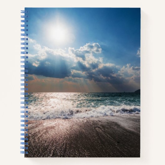 Carnet Le jour passé à la plage (Devant)