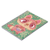 Carnet Le joyeux Raccoon (Côté gauche)