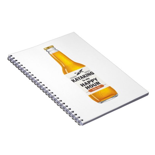 Carnet Le Kayak Est Mon Heureuse Heure (Côté Droit)