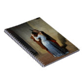 Carnet Le Kiss In Blue Satin Francesco Hayez 1859 (Côté Droit)