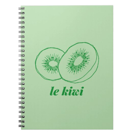 Carnet le kiwi (Devant)