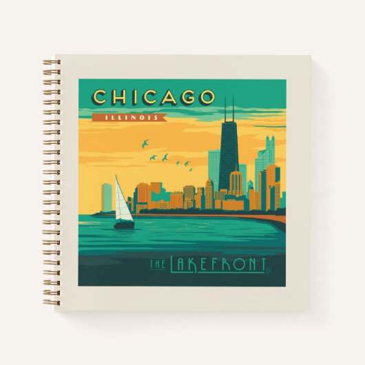 Carnet Le Lakefront | Chicago, Illinois (Devant)