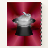 Carnet Le lapin du magicien (Dos)