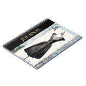 Carnet Le LBD Inspiration Journal, petite robe noire (Côté gauche)
