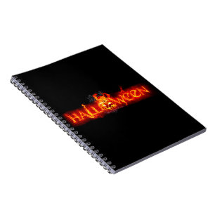 Carnet Le lettrage de feu massif d'Halloween de SlipperyJ