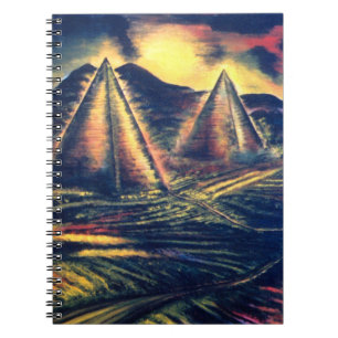 Carnet Le lieu de repos, pyramides