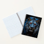 Carnet le lion bleu (Intérieur)
