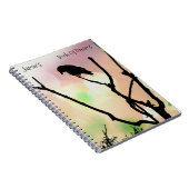 Carnet Le Lonely Crow *personnalise* (Côté Droit)