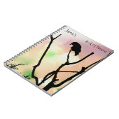 Carnet Le Lonely Crow *personnalise* (Côté gauche)