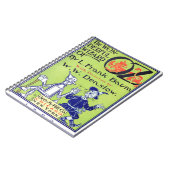 Carnet Le magicien d'Oz merveilleux -- 1900 (Côté gauche)