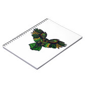 Carnet Le majestic Emerald Owl (Côté gauche)