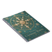 Carnet Le Mandala de Givre Doré (Côté Droit)