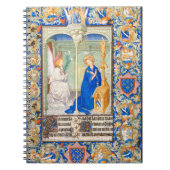 Carnet Le manuscrit lumineux médiéval de l'Annonciation (Devant)
