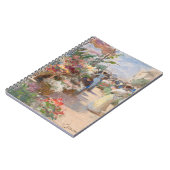 Carnet Le marché aux fleurs | Victor Gabriel Gilbert (Côté gauche)
