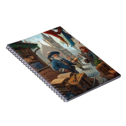 Carnet Le Marché de l'Érudit (Côté Droit)