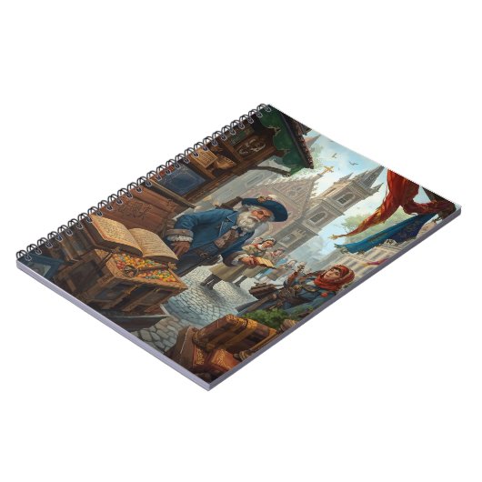 Carnet Le Marché de l'Érudit (Côté gauche)