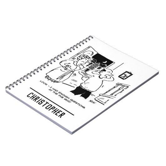 Carnet Le mari ne veut pas remettre en question (Côté gauche)