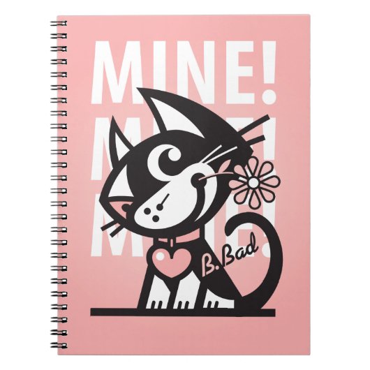 CARNET LE MAUVAIS KITTY DE BETTY (Devant)