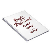 Carnet Le meilleur ami jamais (Côté Droit)