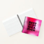 Carnet Le meilleur ordinateur portable de la pire idée (Intérieur)