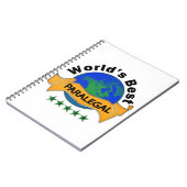 Carnet Le meilleur paralégal du monde (Côté gauche)