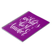 Carnet Le meilleur professeur du monde (Côté gauche)