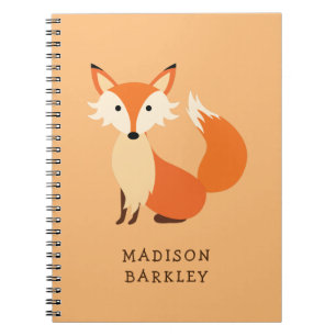 Carnet Le mignon animal de forêt de Fox Kid