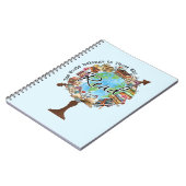 Carnet Le monde appartient à ceux qui lisent (Côté gauche)