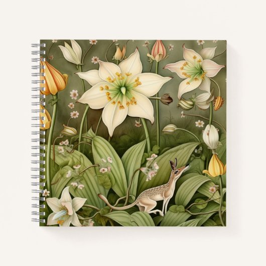 Carnet Le monde mythique de la souris à cerfs fouettés (Devant)