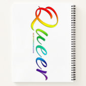 Carnet Le mot unique expressif et étrange de SlipperyJoe  (Dos)