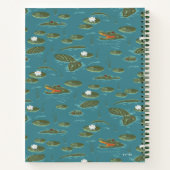 Carnet Le Motif blanc Lotus Alligator Waters (Dos)