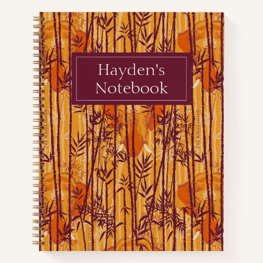 Carnet Le Motif White Lotus Sunset Safari (Devant)