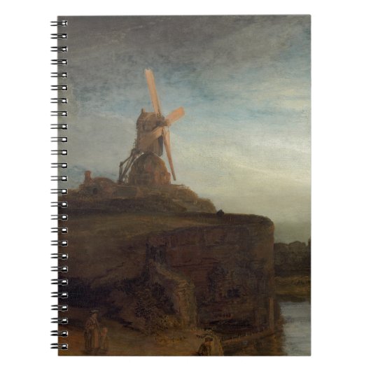 Carnet Le moulin, 1645 - 48 (huile sur la toile) (Devant)