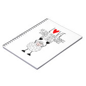 Carnet "Le mouton de l'Eternel - Les fruits de l'Esprit"  (Côté gauche)