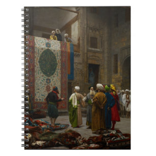 Carnet Le négociant de tapis, c.1887 (huile sur la toile