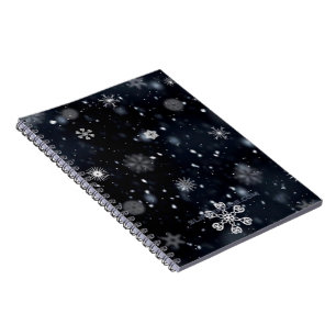 Carnet Le Noël de SlipperyJoe, hiver magique paisible à