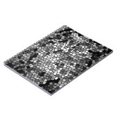 Carnet Le Noir Grey White Mosaic Stones (Côté gauche)