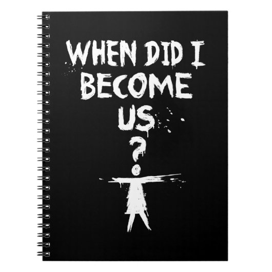 Carnet Le noir orphelin | quand ai fait je nous vont bien (Devant)